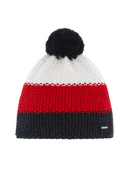 CZAPKA EISBAR STAR POMPON Black/Red/White