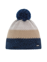 CZAPKA EISBAR STAR POMPON RL Navy/Nature/White