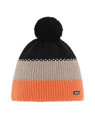 CZAPKA EISBAR STAR POMPON RL Orange/Black