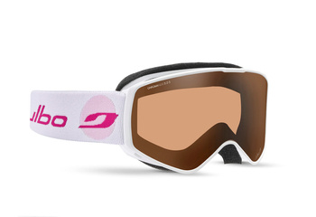 JUNIORSKIE GOGLE JULBO ATOME White/Pink 2025